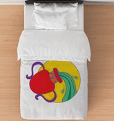Aquarius Duvet Cover - Twin | Zodiac Series 5 - Beyond T-shirts